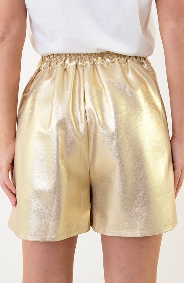 Golden Metallic Short Limited – shoparchief, foto 7