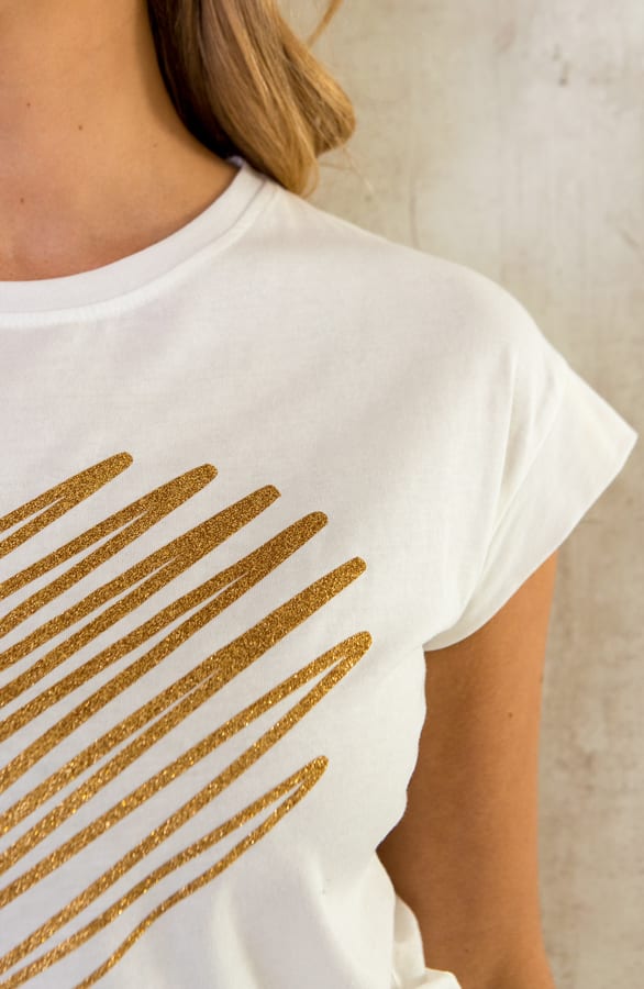 Gouden Hart T-Shirt – tops, foto 6