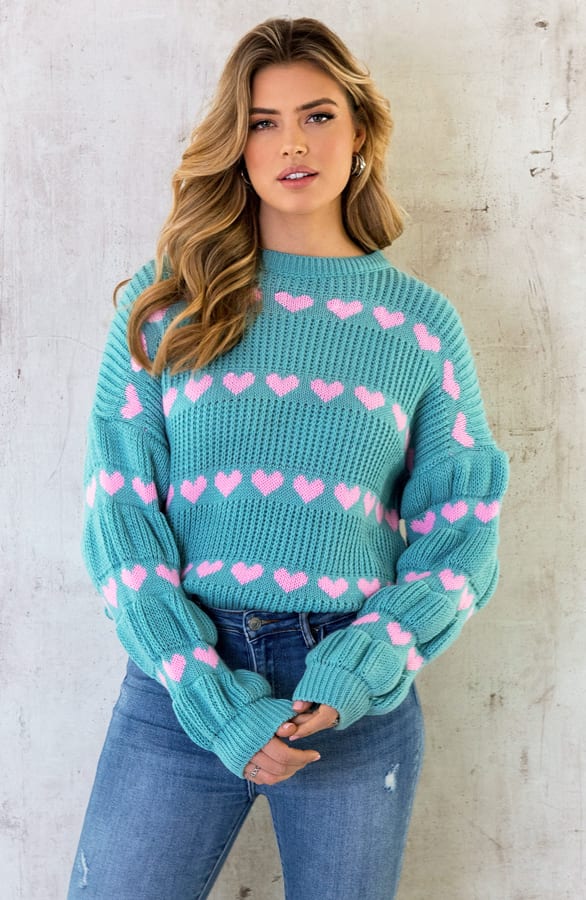 Hartjes Trui Mint Roze – shoparchief, foto 2