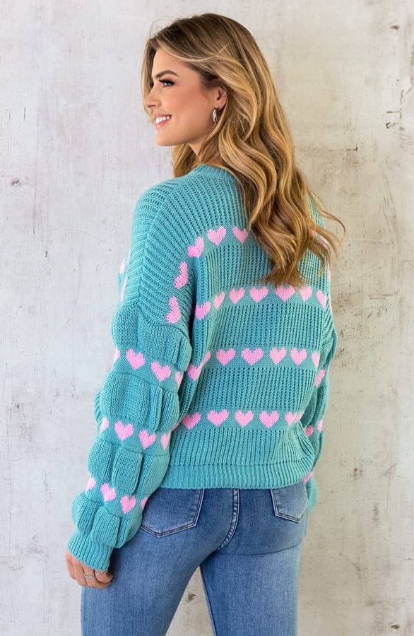Hartjes Trui Mint Roze – shoparchief, foto 3