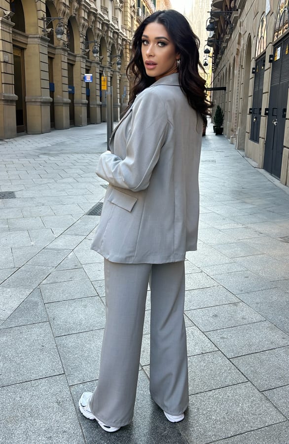 High Waist Pantalon Grey – shoparchief, foto 3