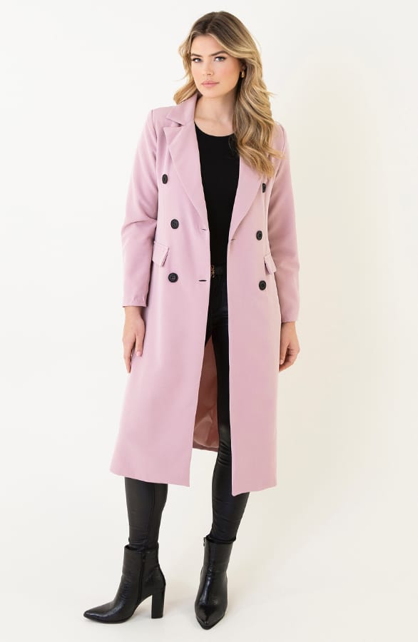 Lange Blazer Dust Roze – shoparchief, foto 1