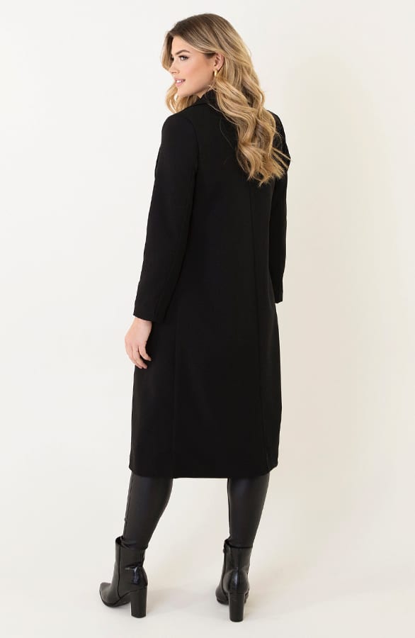 Lange Blazer Zwart – shoparchief, foto 9