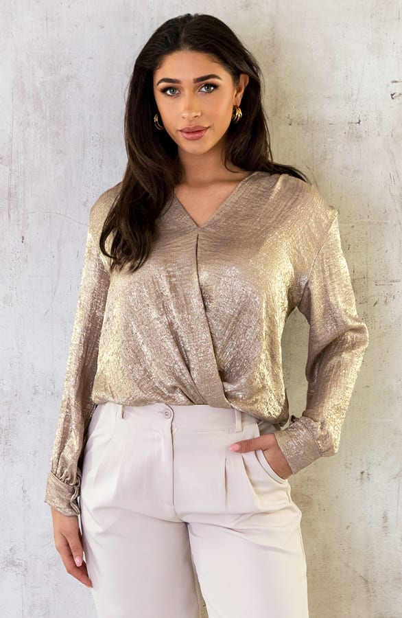 Marant Blouse Limited Goud – shoparchief, foto 5