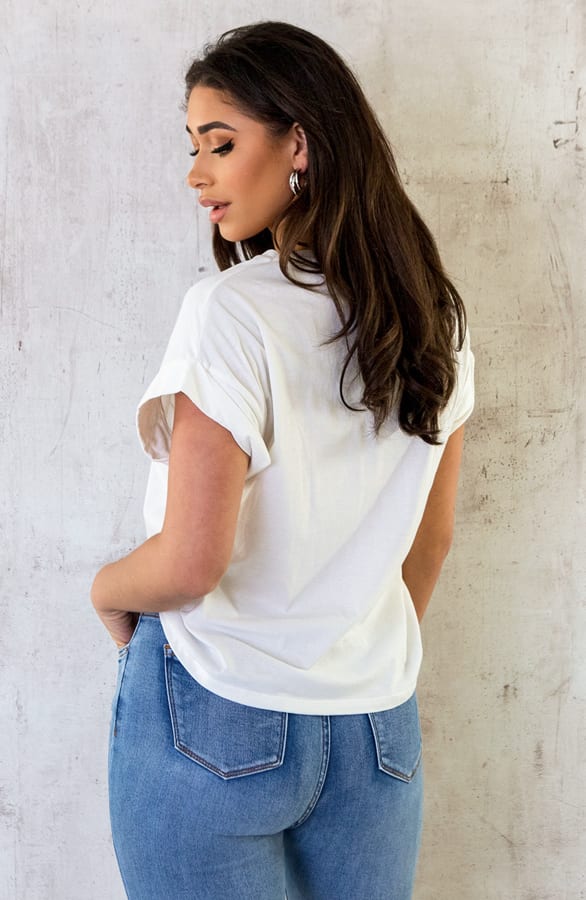 T-shirt Belle Ame Mint Metallic – shoparchief, foto 5