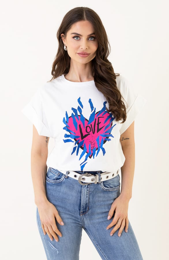 Top Heart Fuchsia Kobalt – shoparchief, foto 2