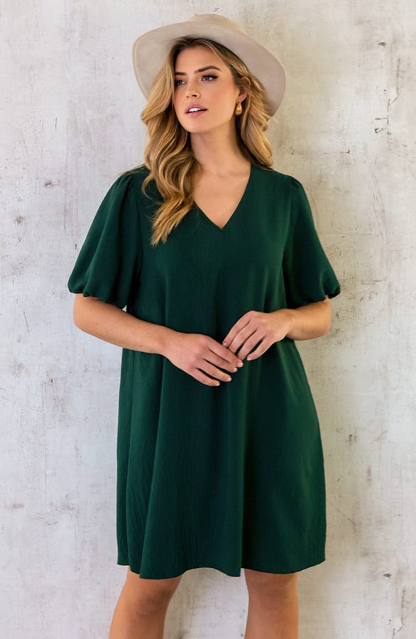 Valencia Jurk Smaragd – shoparchief, foto 5