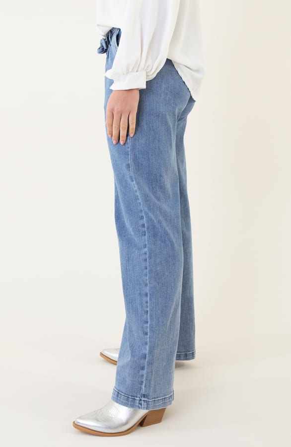 Wide Leg Jeans mit Schleife, Shoparchiv, Foto 2