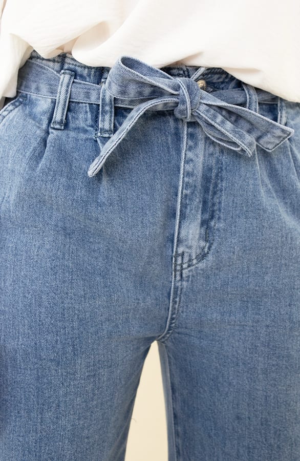 Wide Leg Jeans mit Schleife, Shoparchiv, Foto 4
