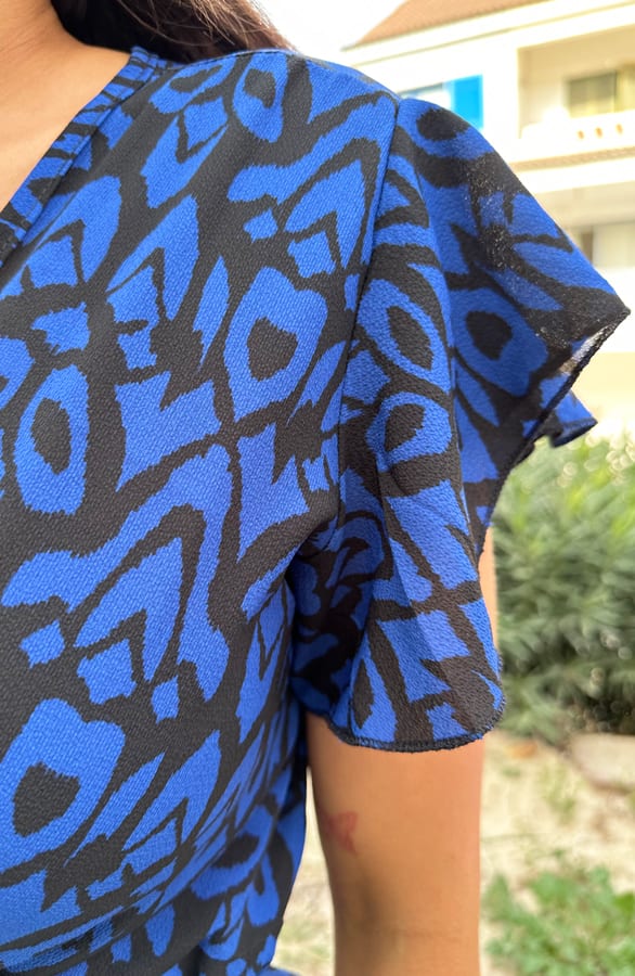 Amore Jurk Midi Kobalt – shoparchief, foto 6