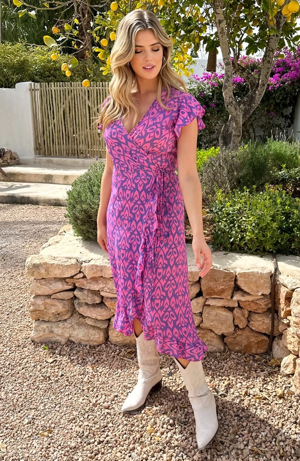 Amore Jurk Midi Lila – shoparchief, foto 4