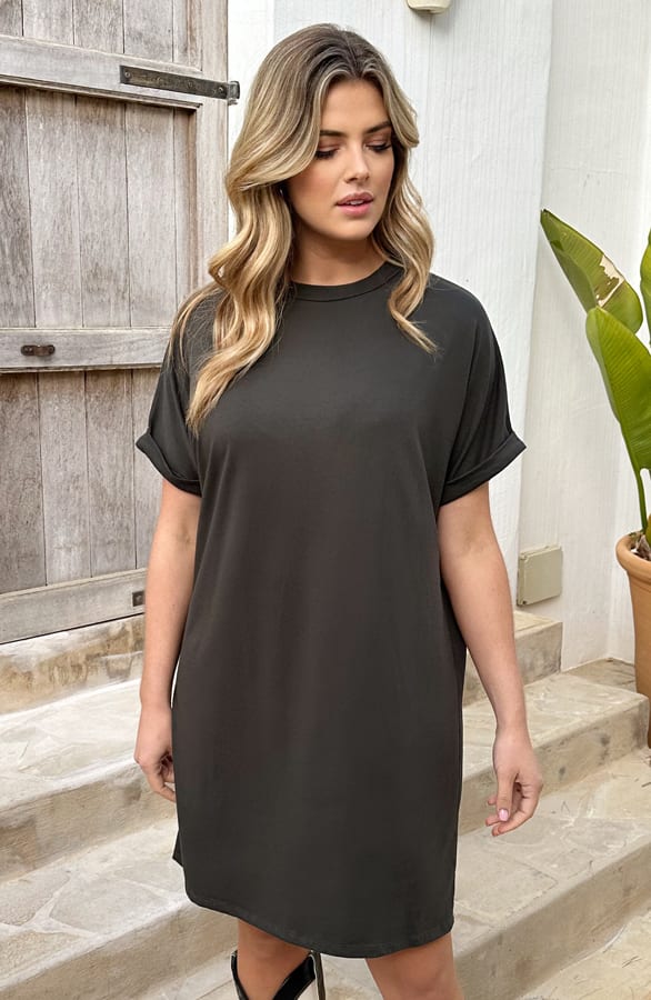 Basic Dames Tuniek Army – shoparchief, foto 1