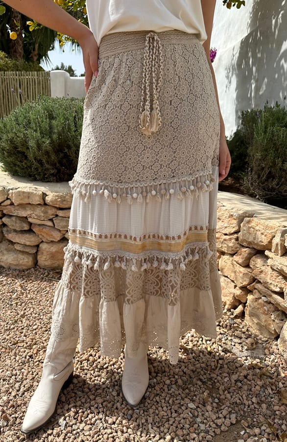 Bohemian Detailed Maxi Rock, Shoparchiv, Foto 1