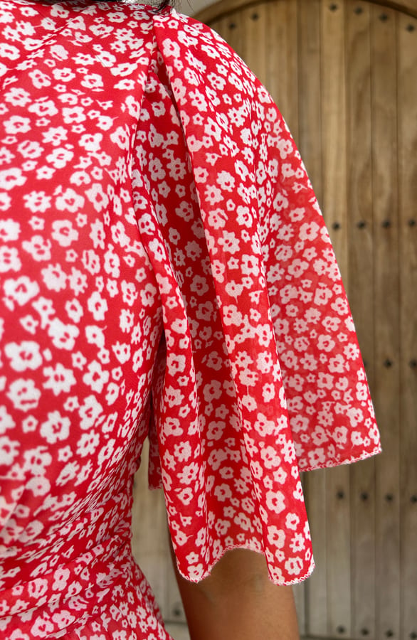 Cala Bassa Jurk Rood – shoparchief, foto 3