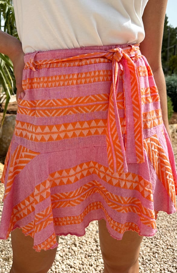 Kelim Skort Pink Orange – shoparchief, foto 1