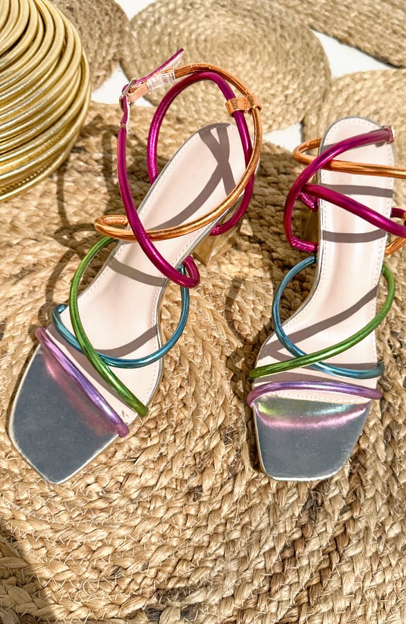 Laurent Heels Multicolor – shoparchief, foto 3