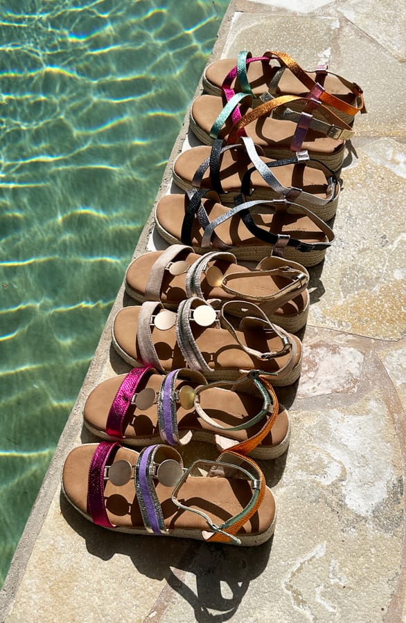 Limited Sandalen Dames Tropez Beige – shoparchief, foto 2