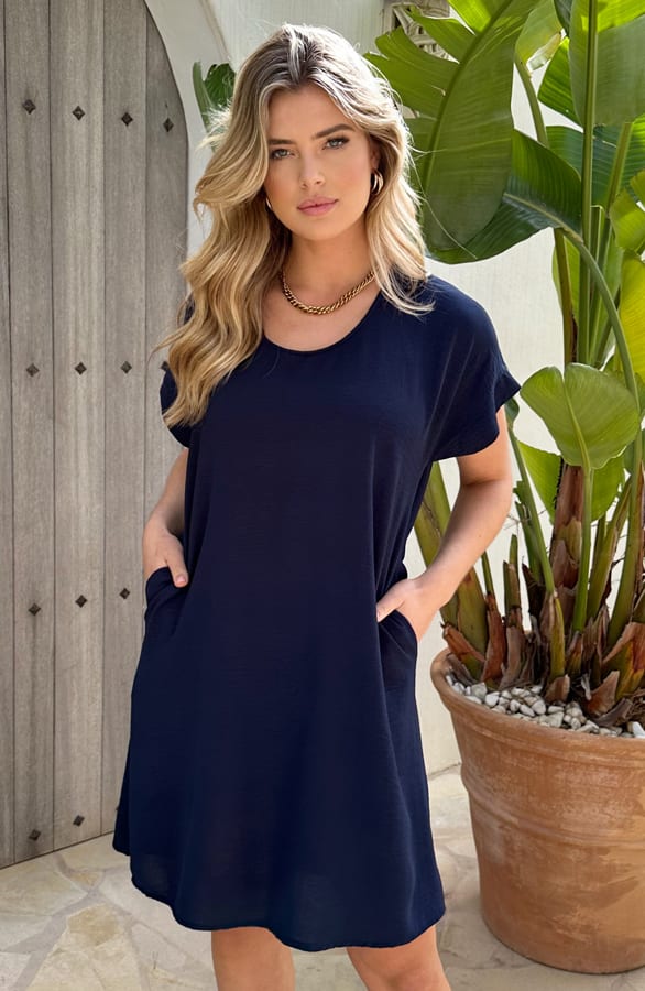 Pocket Bow Tuniek Navy – shoparchief, foto 1