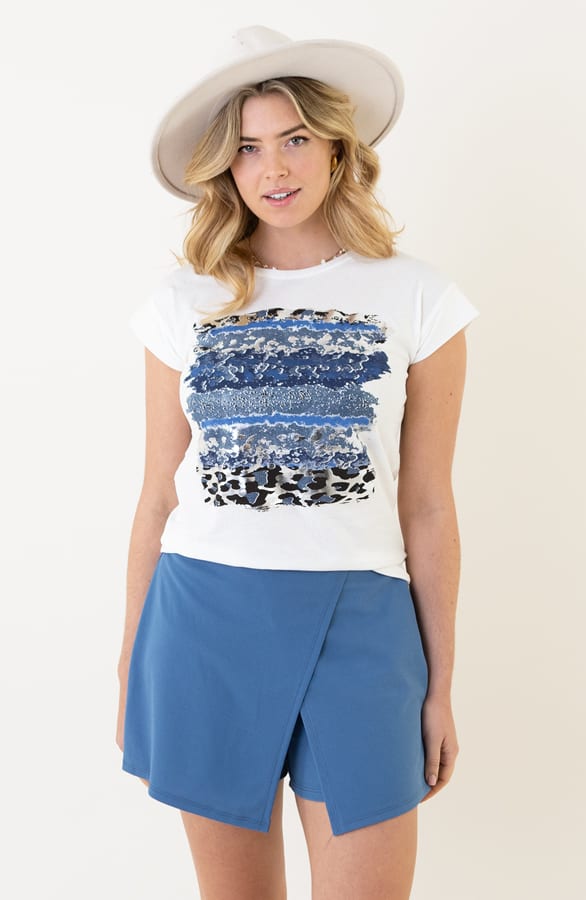 Scuba Skort Safari Jeans – shoparchief, foto 4