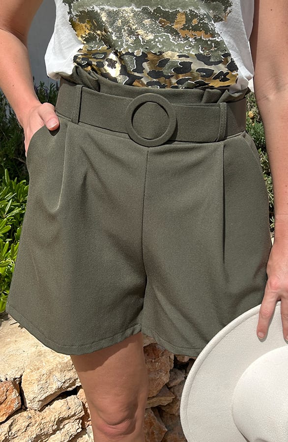 Short Met Riem Army – shoparchief, foto 1