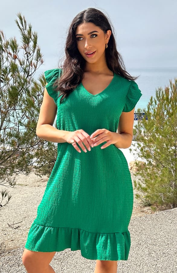 Tuniek Jurk Rome Bright Green – shoparchief, foto 2