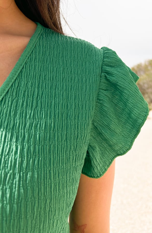 Tuniek Jurk Rome Bright Green – shoparchief, foto 6