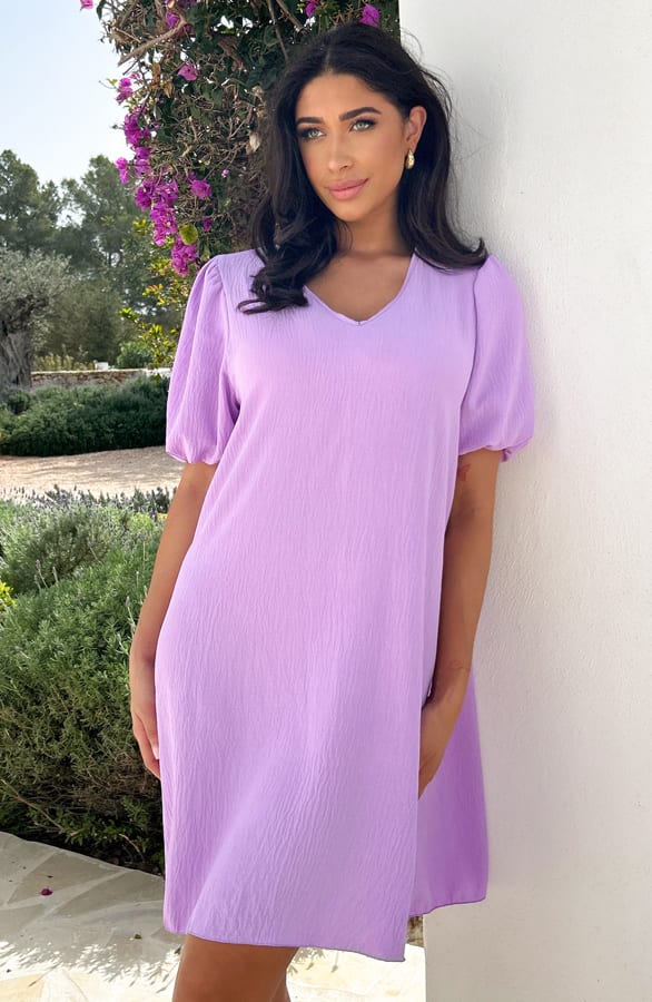 Valencia Jurk Lila – shoparchief, foto 1