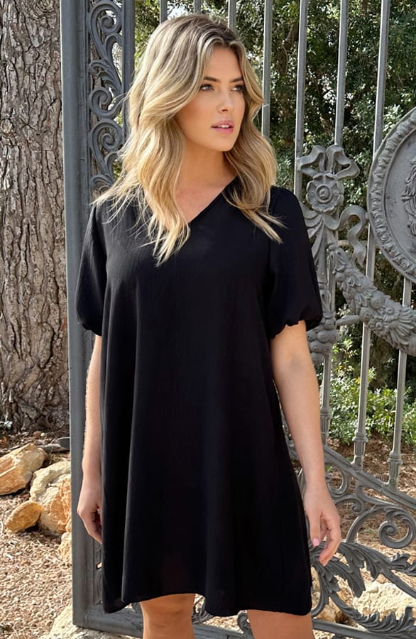 Valencia Jurk Zwart – shoparchief, foto 1