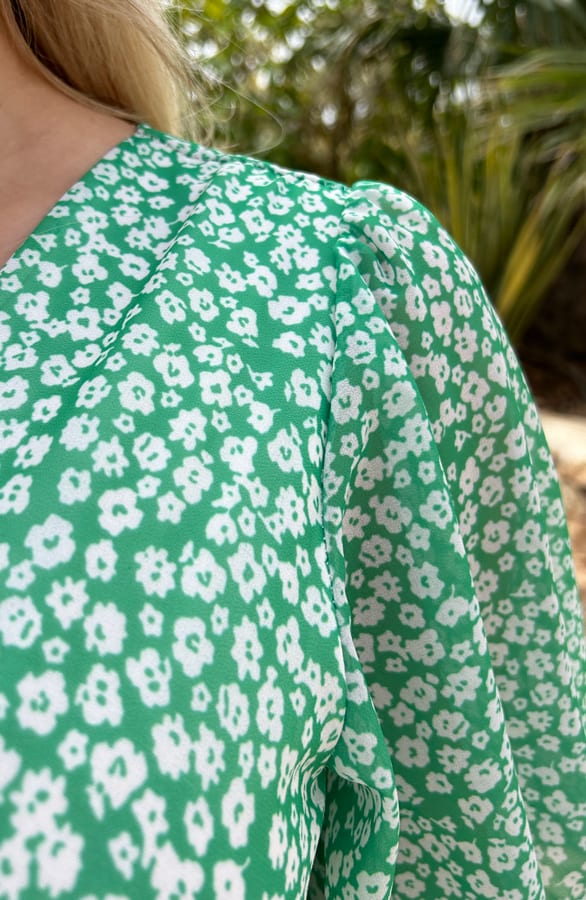 Cala Bassa Jurk Bright Green – shoparchief, foto 3