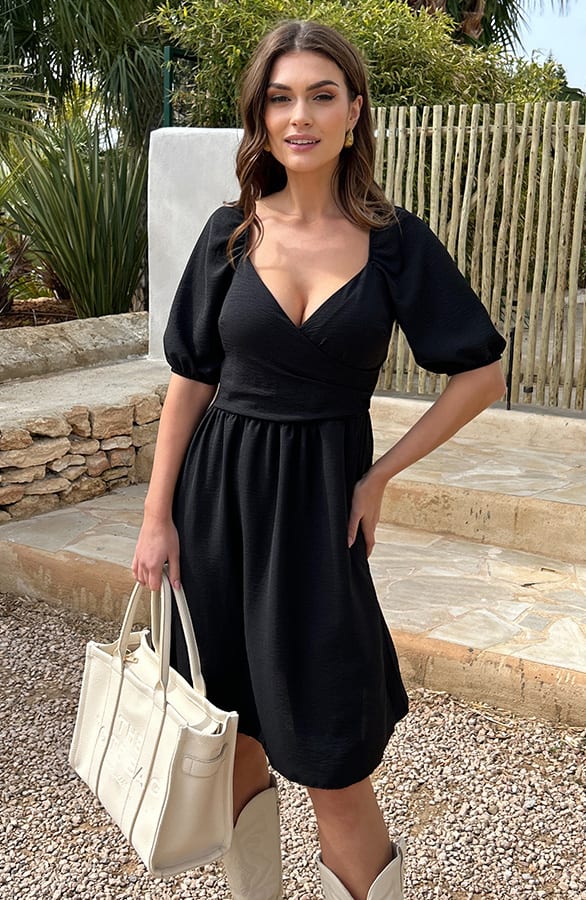 Classic Musthave Jurk Zwart – shoparchief, foto 5