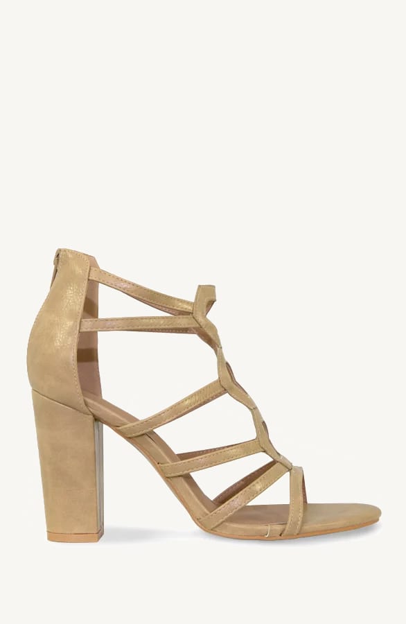 Gladiator Heels Milano Beige – shoparchief, foto 1