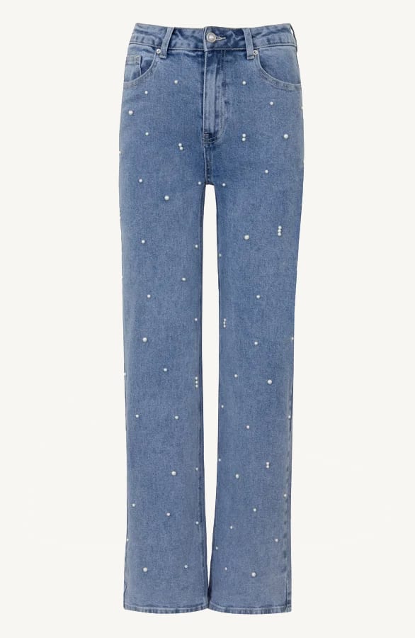 Limited Pearl Jeans High Waisted – shoparchief, foto 1