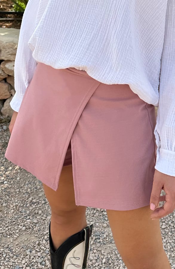Scuba Skort Safari Dust Roze – shoparchief, foto 1