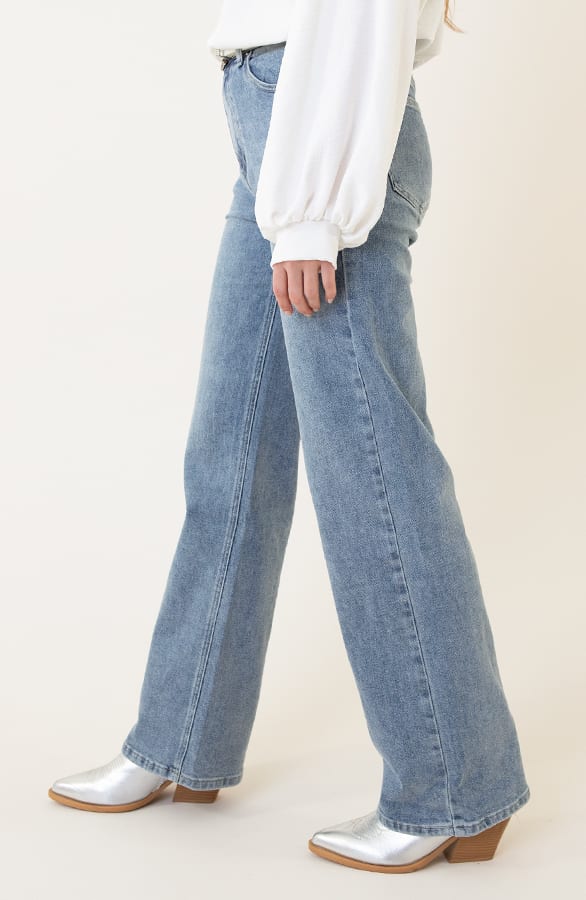 Vintage Wide Leg Jeans, Shoparchiv, Foto 2