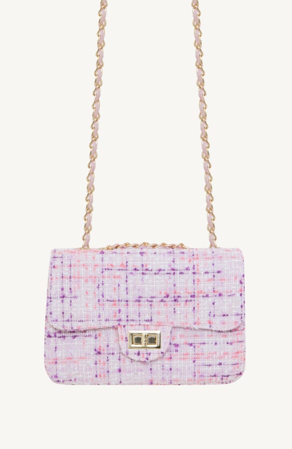 Bouclé Bag Lila – shoparchief, foto 1