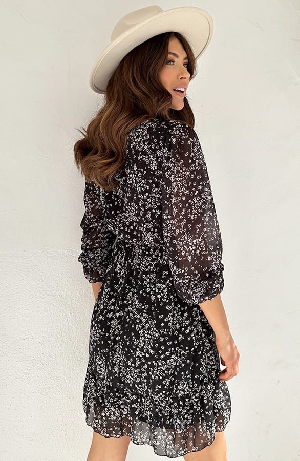 Daisy Ruffle Jurk – shoparchief, foto 3