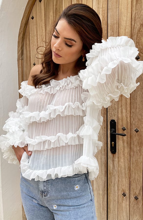 Exclusive Blouse Ecru – shoparchief, foto 4