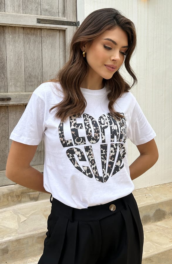 Leopard Club T-Shirt Limited – shoparchief, foto 3