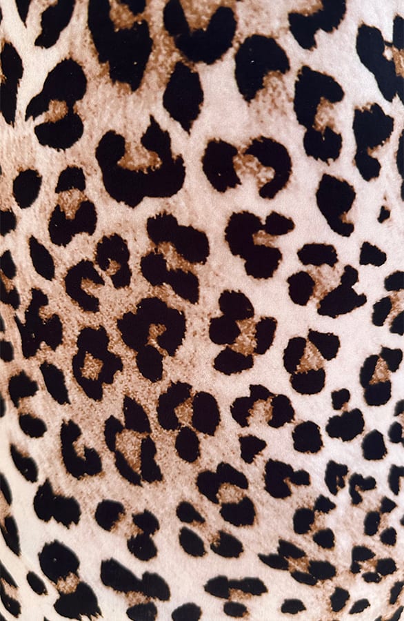 Leopard Slip Dress Jersey – shoparchief, foto 5