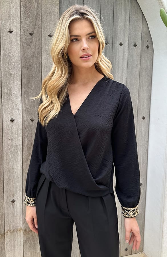 Luxury Marant Blouse Goud – shoparchief, foto 4