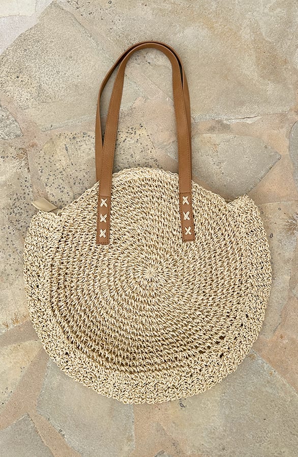 Rotan Lurex Round Bag – shoparchief, foto 2