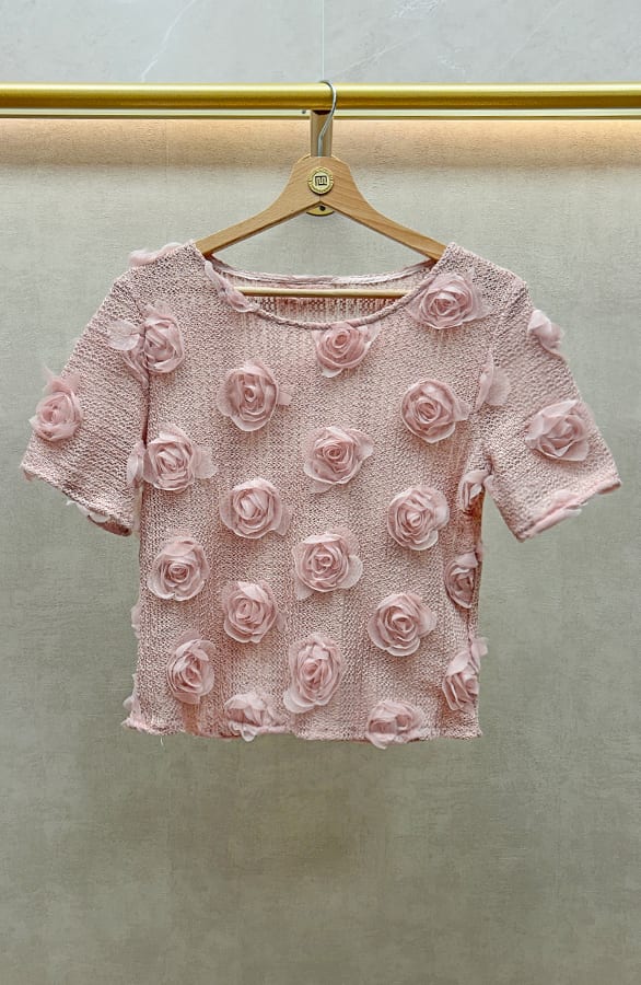 Exclusive Rose Top Dust Pink – shoparchief, foto 1