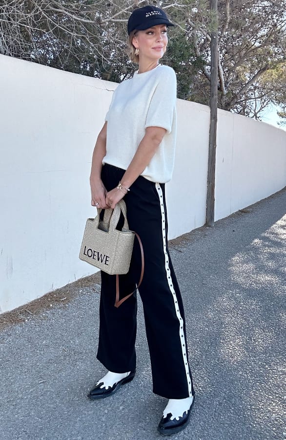Yves Bies Straight Leg Pantalon Zwart 2.0 – shoparchief, foto 4