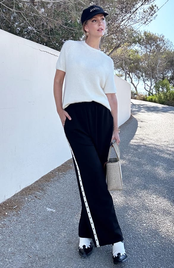 Yves Bies Straight Leg Pantalon Zwart 2.0 – shoparchief, foto 5