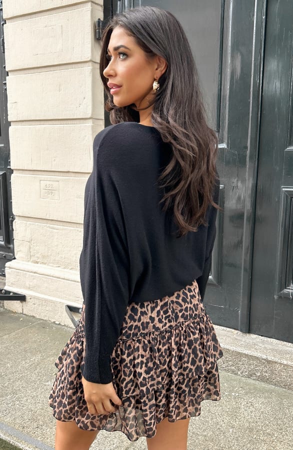 Limited Laagjes Rok Leopard – shoparchief, foto 6