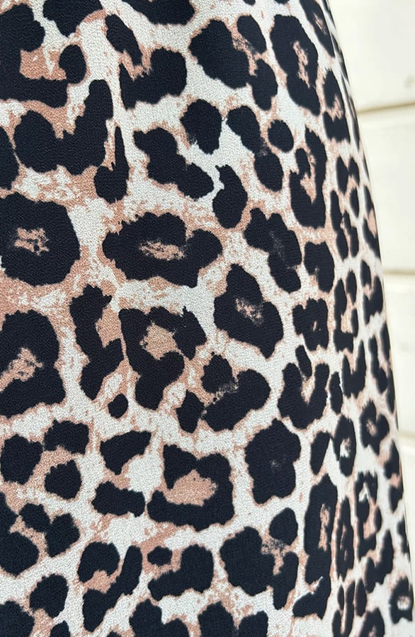Midi Split Rok Leopard – jurken, foto 5