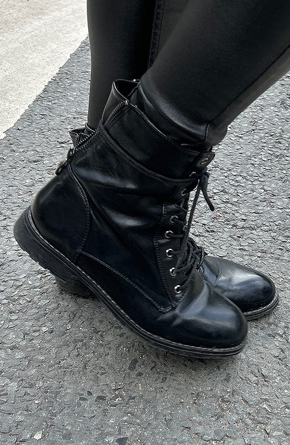 Biker Buckle Zip Boots, Alle Schuhe, Foto 3