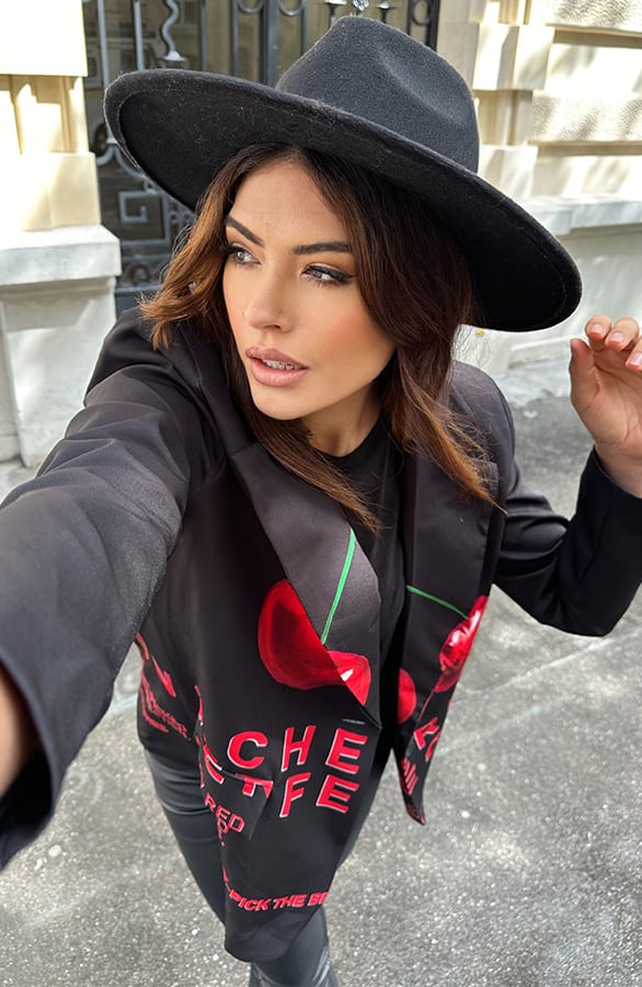 Cherry Perfection Blazer – shoparchief, foto 4