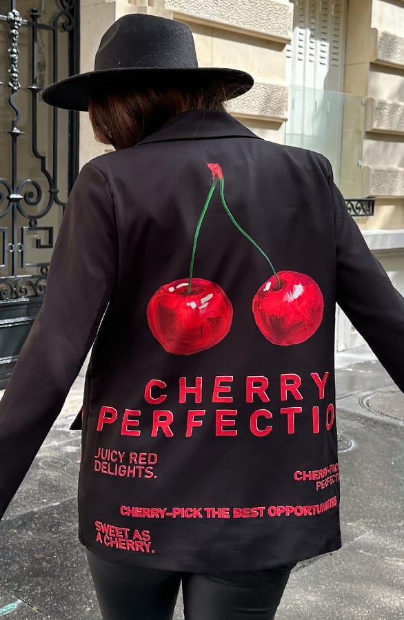 Cherry Perfection Blazer – shoparchief, foto 3