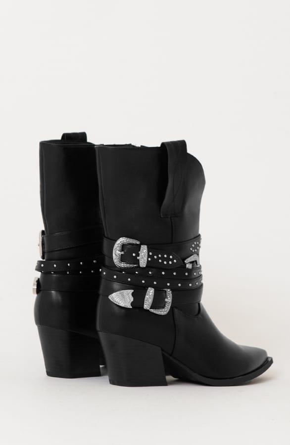 Cowboy Boots Schnalle Schwarz, Shoparchiv, Foto 6